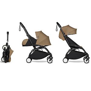 Poussette BABYZEN YOYO² complète 0+ et 6+ noir-toffee