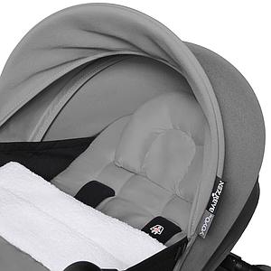 Poussette BABYZEN YOYO² complète 0+/6+ et nacelle blanc-gris