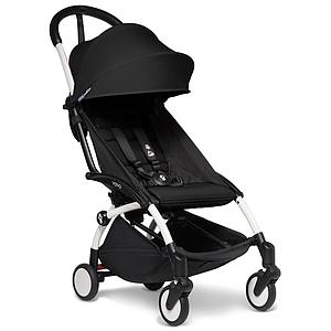 Poussette BABYZEN YOYO² complète 0+/6+ et nacelle blanc-noir