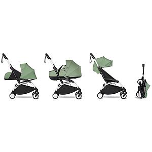 Poussette BABYZEN YOYO² complète 0+/6+ et nacelle blanc-peppermint