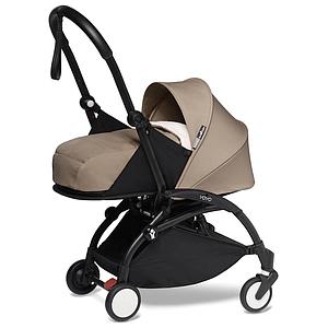 Poussette BABYZEN YOYO² complète 0+/6+ et nacelle noir-taupe