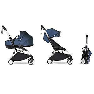 Poussette BABYZEN YOYO² complète nacelle 6+ blanc-Air France