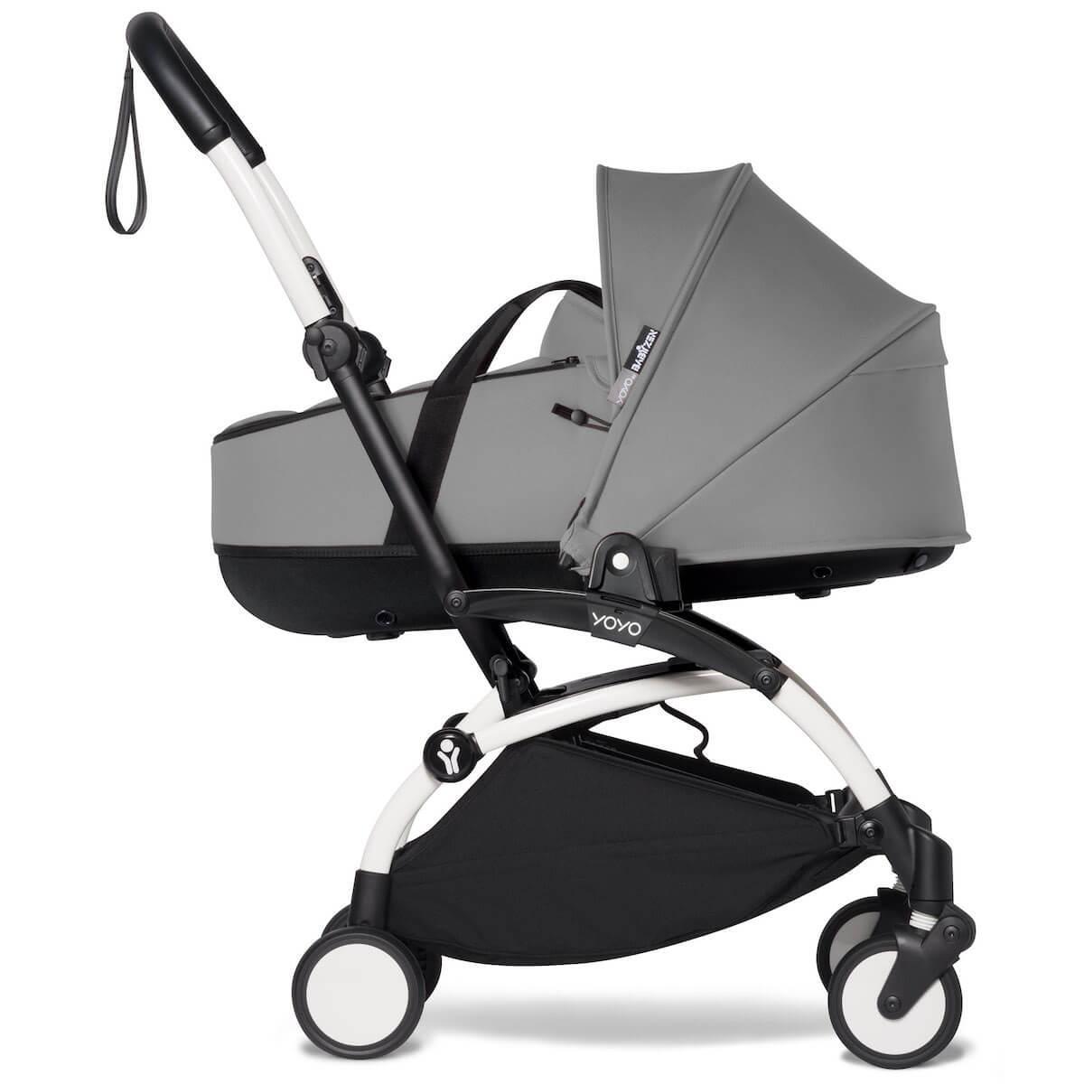 Poussette BABYZEN YOYO² complète nacelle 6+ blanc-gris