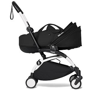 Poussette BABYZEN YOYO² complète nacelle 6+ blanc-noir