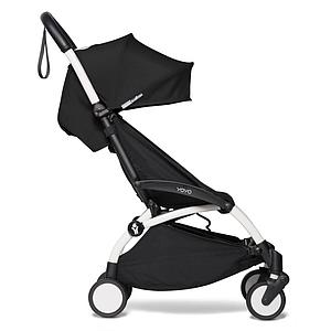 Poussette BABYZEN YOYO² complète nacelle 6+ blanc-noir