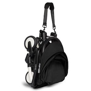 Poussette BABYZEN YOYO² complète nacelle 6+ blanc-noir