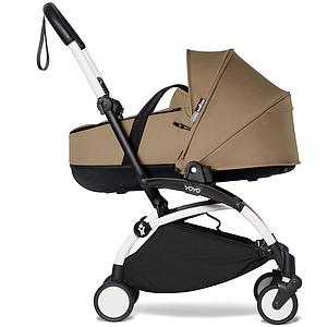 Poussette BABYZEN YOYO² complète nacelle 6+ blanc-toffee