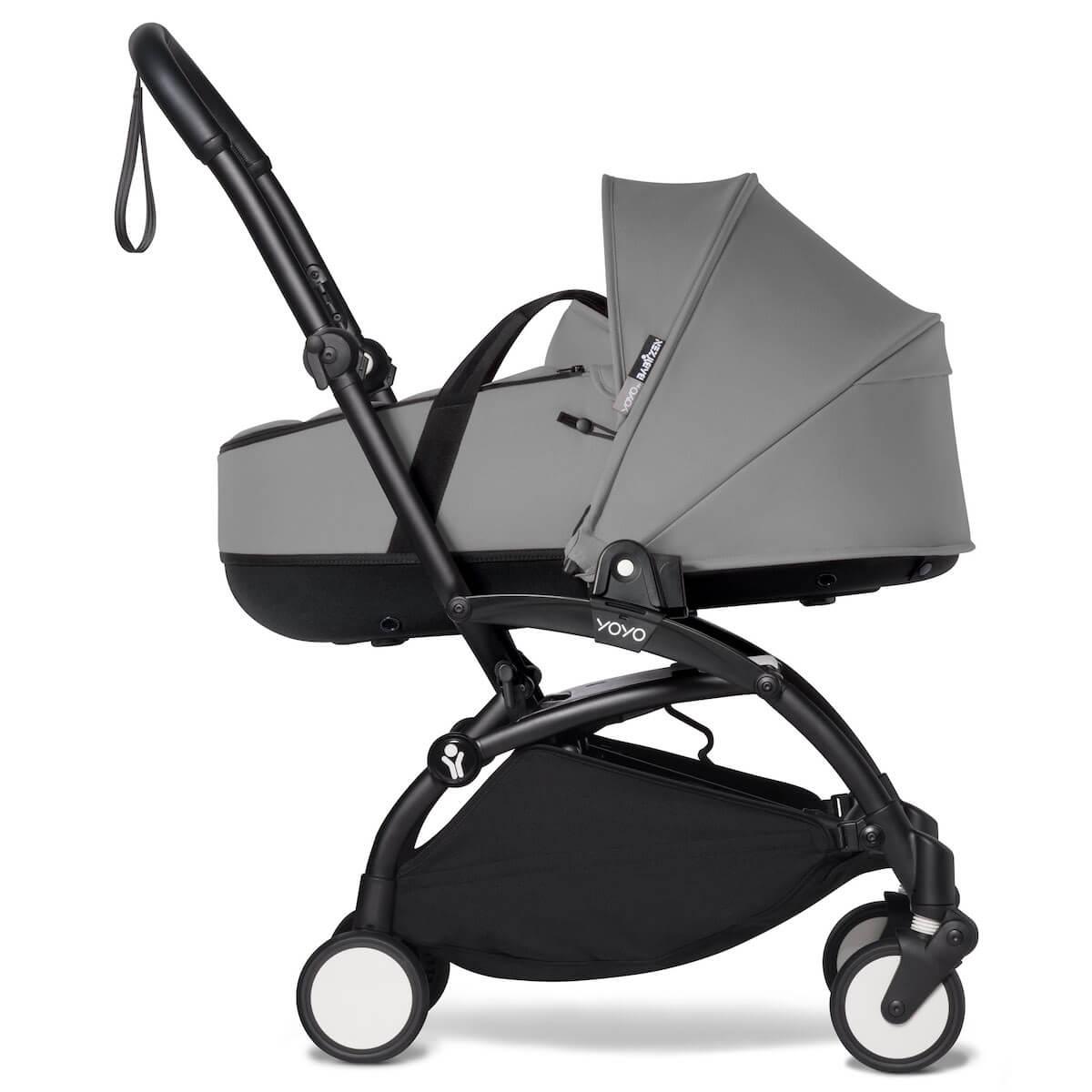 Poussette BABYZEN YOYO² complète nacelle 6+ noir-gris