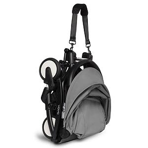 Poussette BABYZEN YOYO² complète nacelle 6+ noir-gris