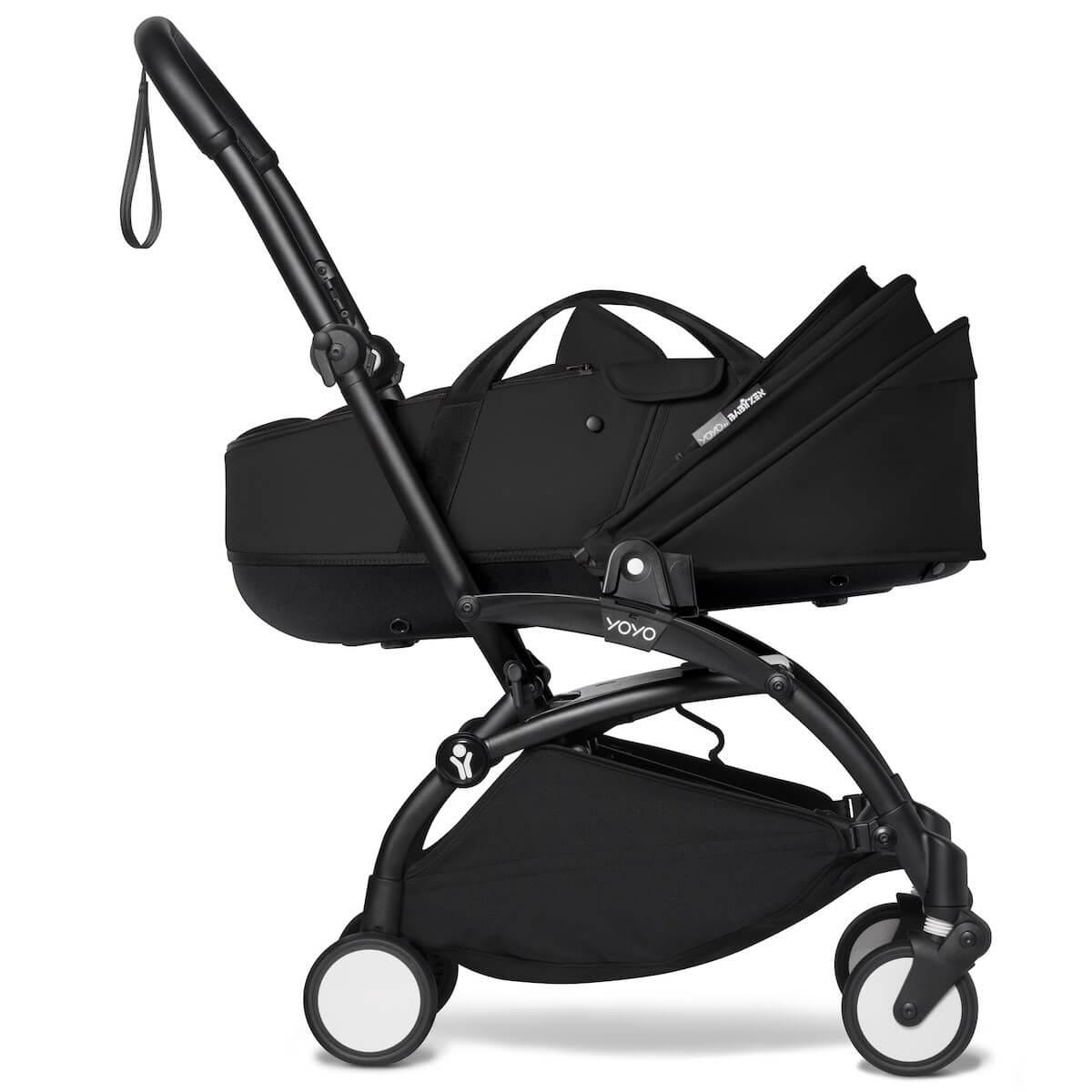 Poussette BABYZEN YOYO² complète nacelle 6+ noir-noir