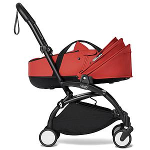 Poussette BABYZEN YOYO² complète nacelle 6+ noir-rouge
