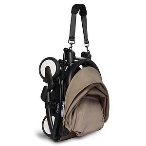 Poussette BABYZEN YOYO² complète nacelle 6+ noir-taupe