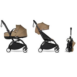 Poussette BABYZEN YOYO² complète nacelle 6+ noir-toffee