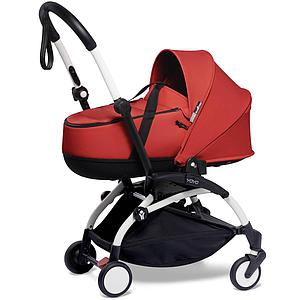 Poussette BABYZEN YOYO² nacelle blanc-rouge