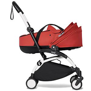 Poussette BABYZEN YOYO² nacelle blanc-rouge