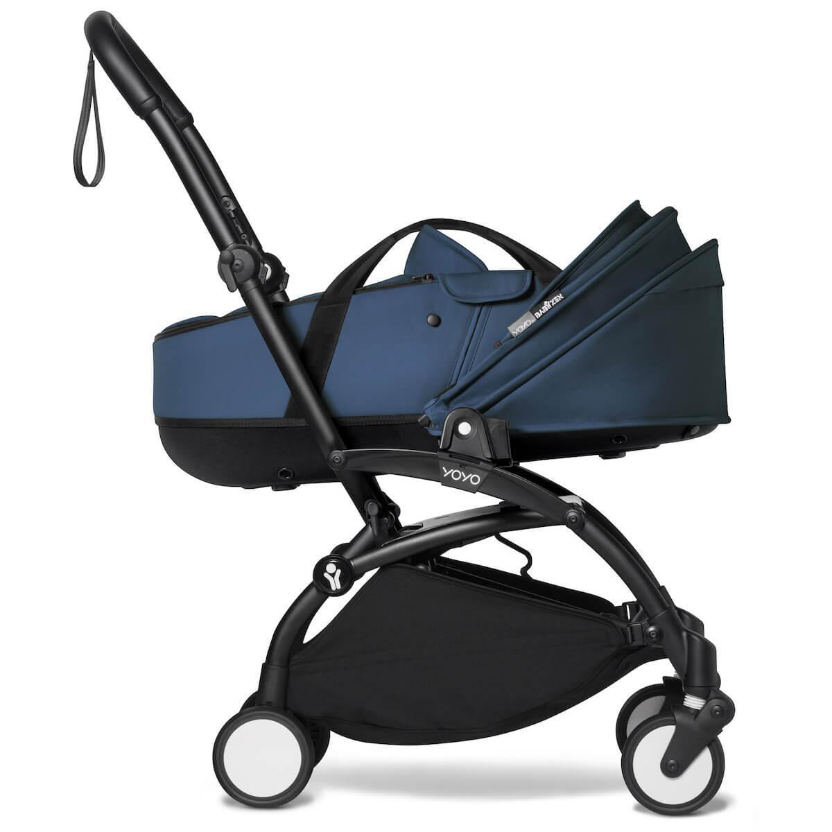 Poussette BABYZEN YOYO² nacelle noir-bleu marine