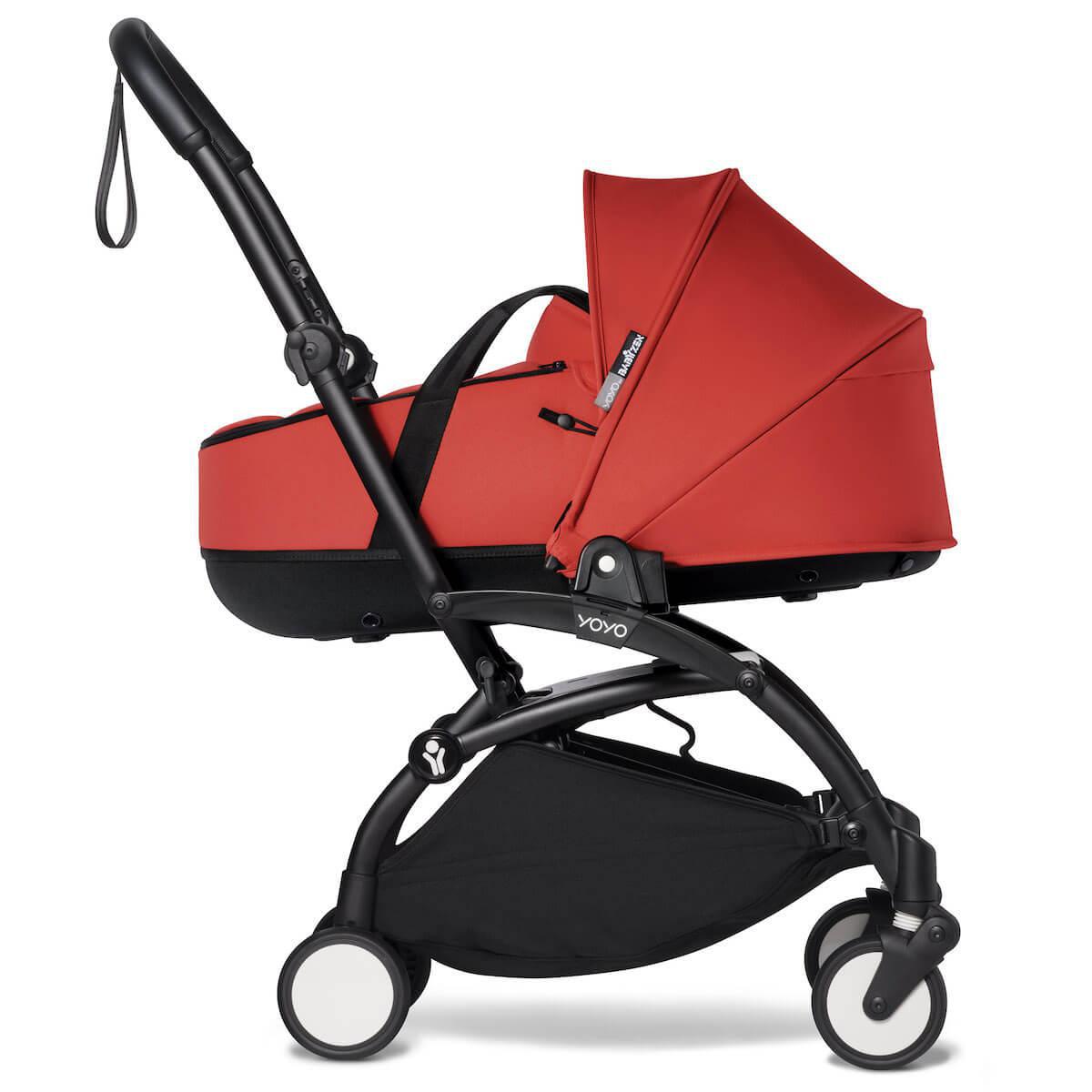Poussette BABYZEN YOYO² nacelle noir-rouge