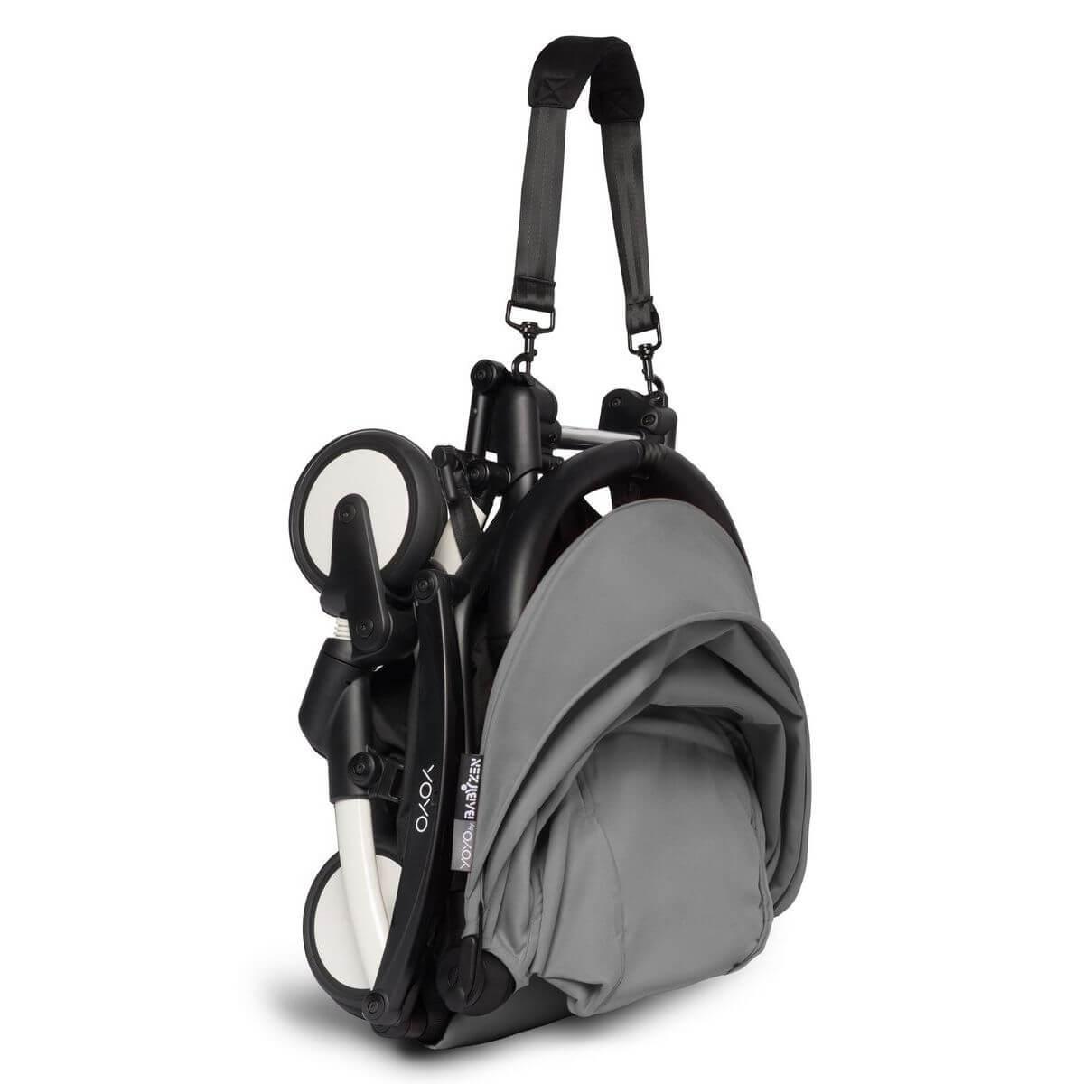 Poussette BABYZEN YOYO² tout en un 0+/6+ et siège auto blanc-gris