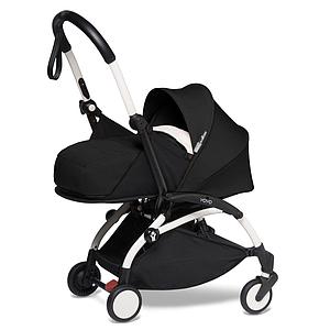 Poussette BABYZEN YOYO² tout en un 0+/6+ et siège auto blanc-noir