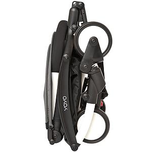 Poussette bébé-enfant YOYO+ 0+ à 6+ Babyzen blanc-gris