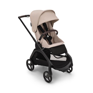 Poussette Bugaboo Dragonfly noir desert taupe-desert taupe
