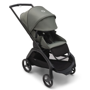 Poussette Bugaboo Dragonfly noir-vert forêt-vert forêt
