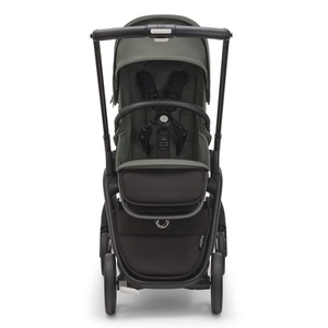 Poussette Bugaboo Dragonfly noir-vert forêt-vert forêt