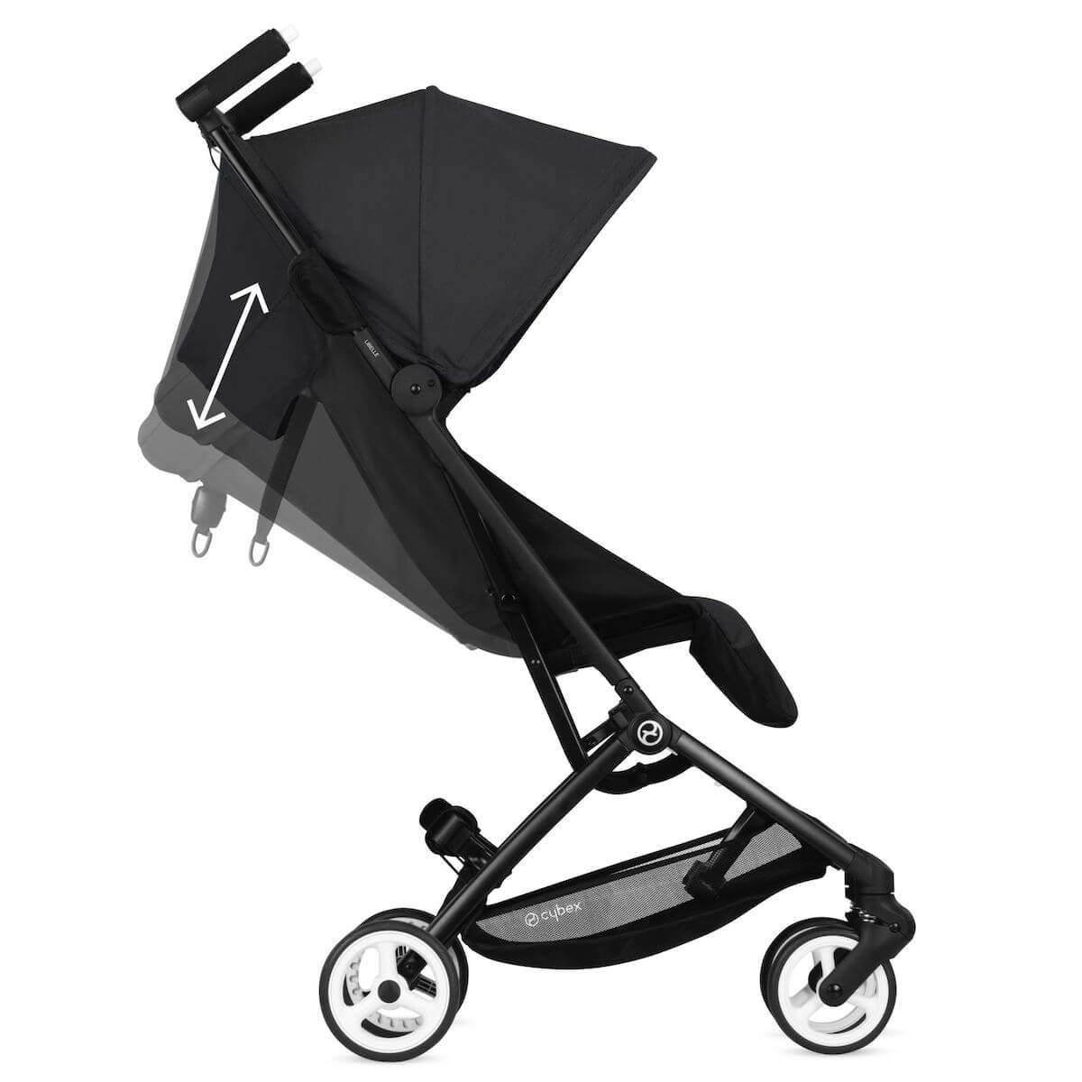Poussette canne LIBELLE Cybex Deep Black