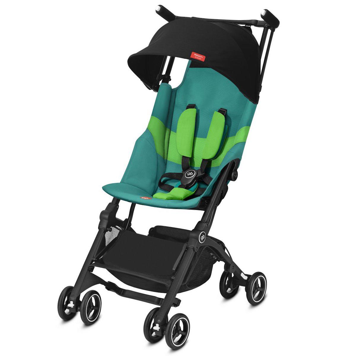 Poussette canne POCKIT+ TOUT TERRAIN GB laguna blue-turquoise