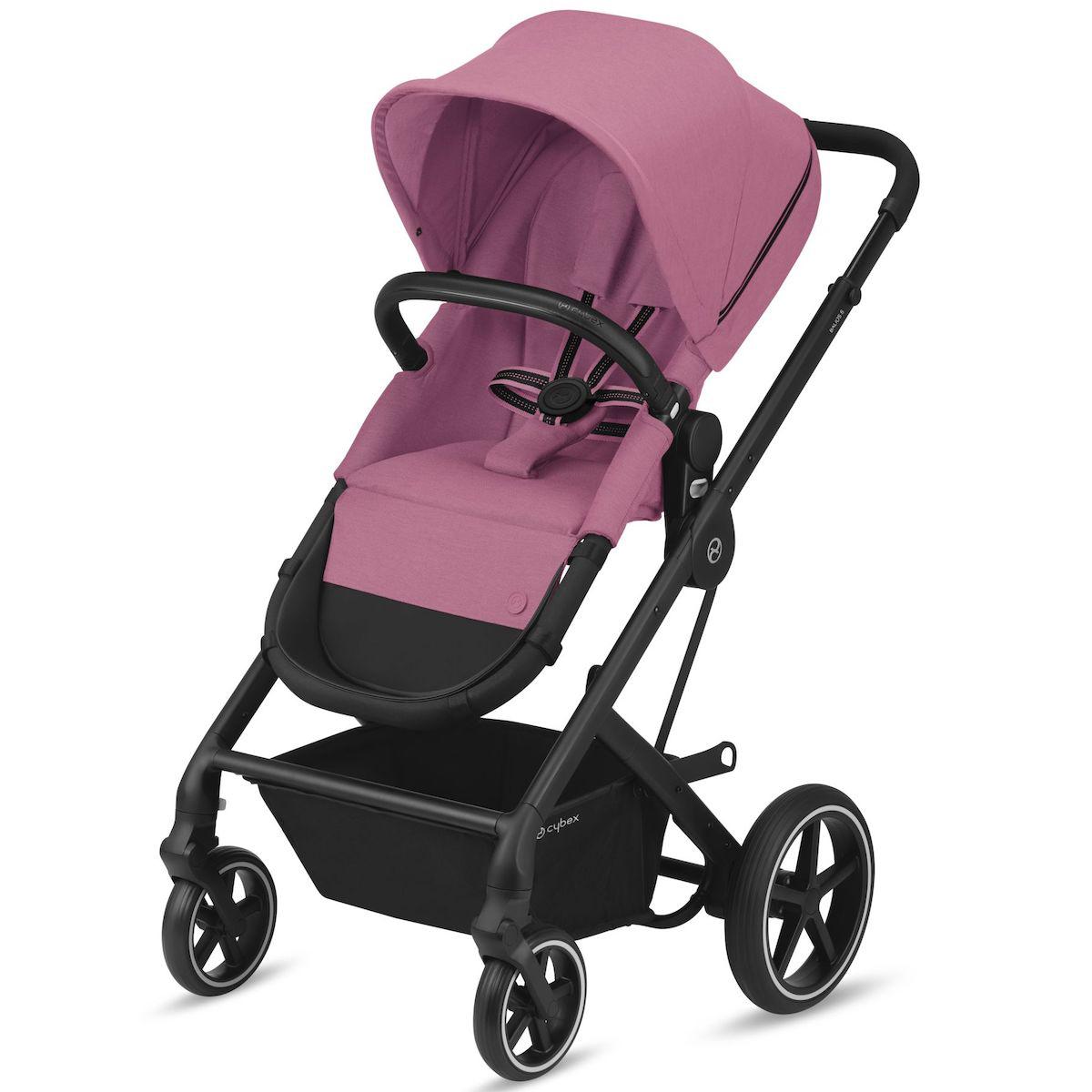 Poussette complète BALIOS S 2in1 BLK Cybex Magnolia pink-purple
