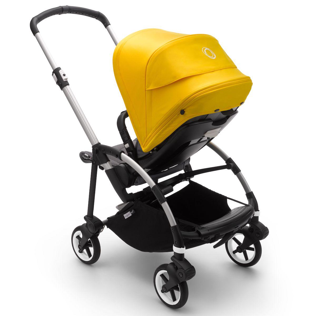 Poussette complète bugaboo BEE6 alu-gris lemon