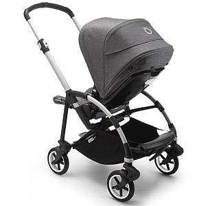 Poussette complète bugaboo BEE6 alu-gris mélange