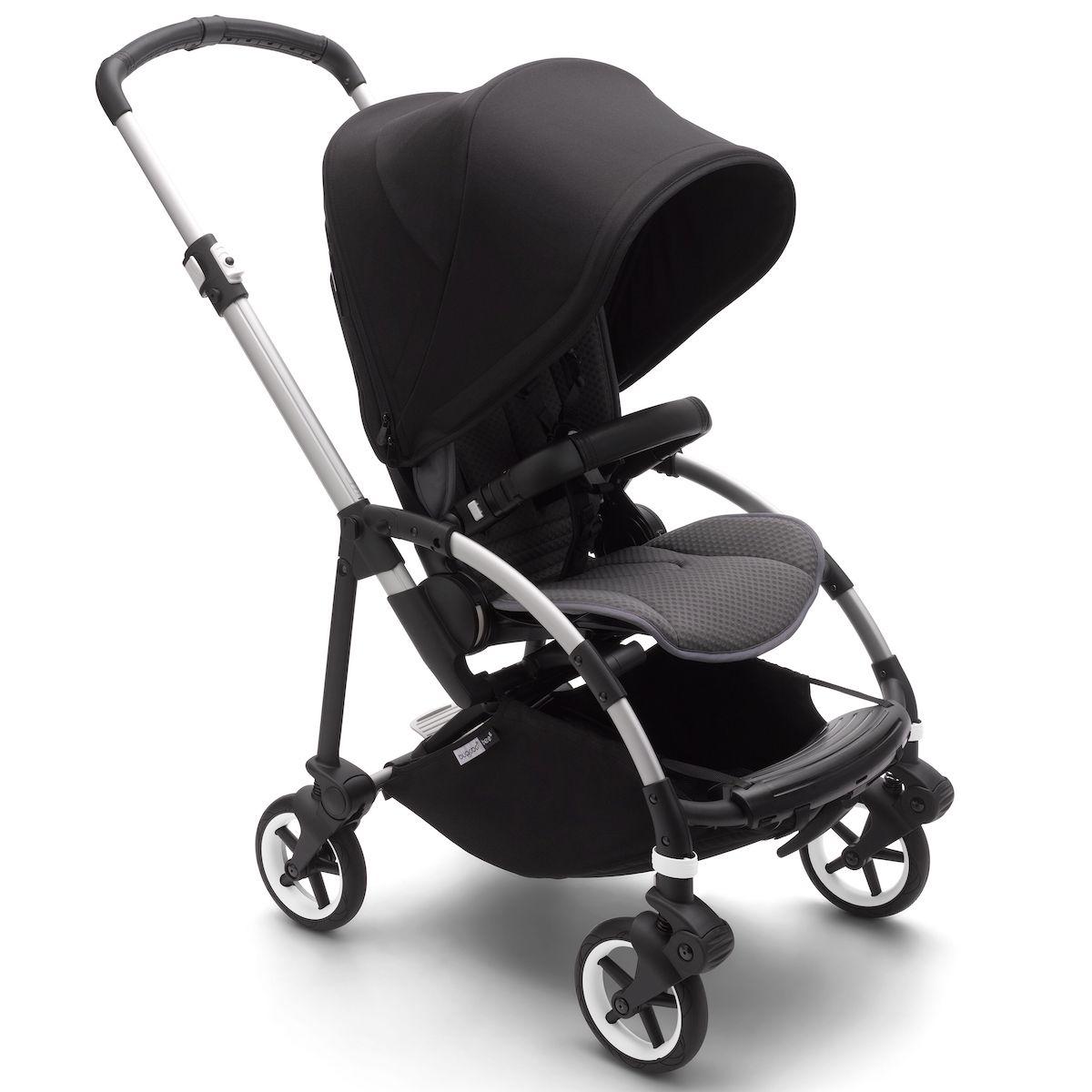 Poussette complète bugaboo BEE6 alu-gris noir