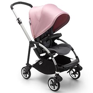 Poussette complète bugaboo BEE6 alu-gris rose pastel