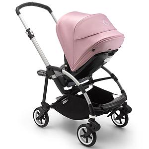 Poussette complète bugaboo BEE6 alu-gris rose pastel