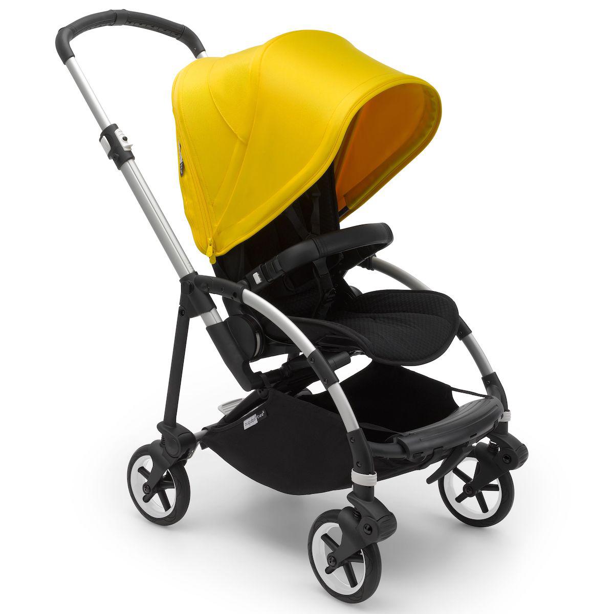 Poussette complète bugaboo BEE6 alu-noir lemon