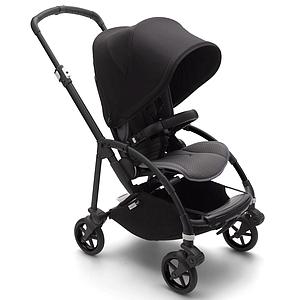 Poussette complète bugaboo BEE6 noir-gris noir