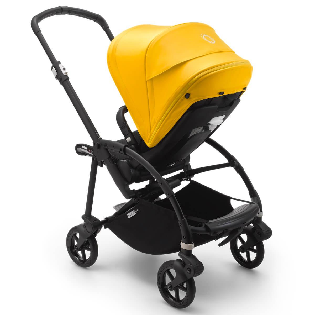 Poussette complète bugaboo BEE6 noir-noir lemon