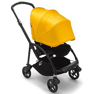 Poussette complète bugaboo BEE6 noir-noir lemon