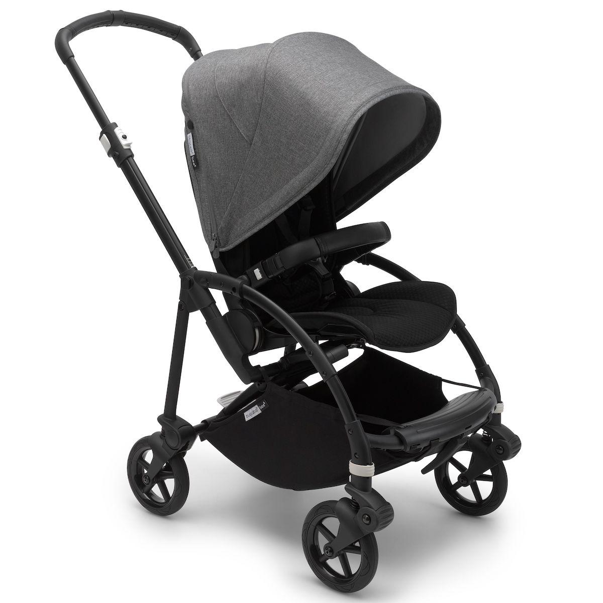 Poussette complète bugaboo BEE6 noir-noir Mélange