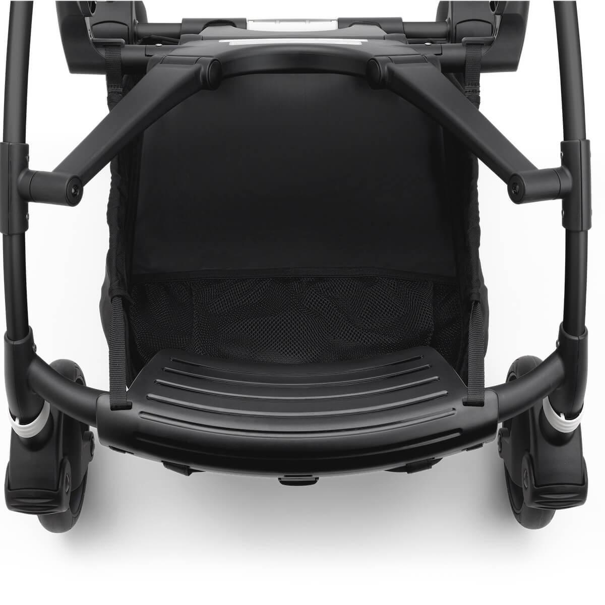 Poussette complète bugaboo BEE6 noir-noir rouge