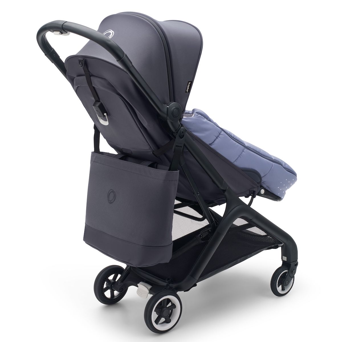 Poussette complète bugaboo Butterfly noir-bleu tonnerre-bleu tonnerre