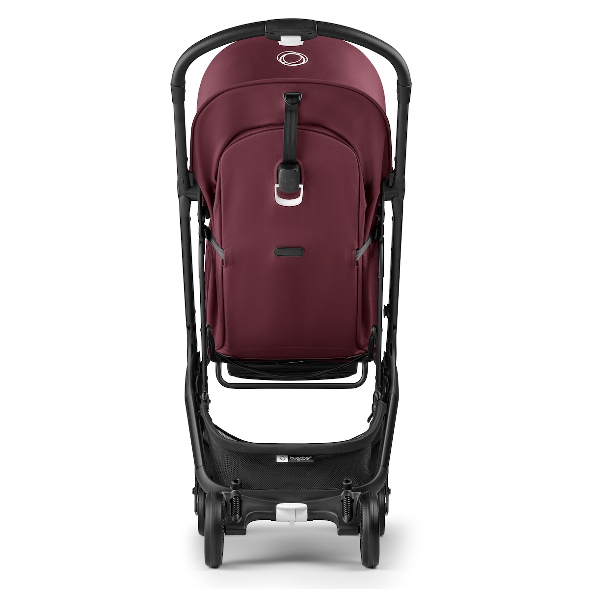Poussette complète bugaboo Butterfly noir-rouge cerise