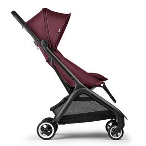 Poussette complète bugaboo Butterfly noir-rouge cerise