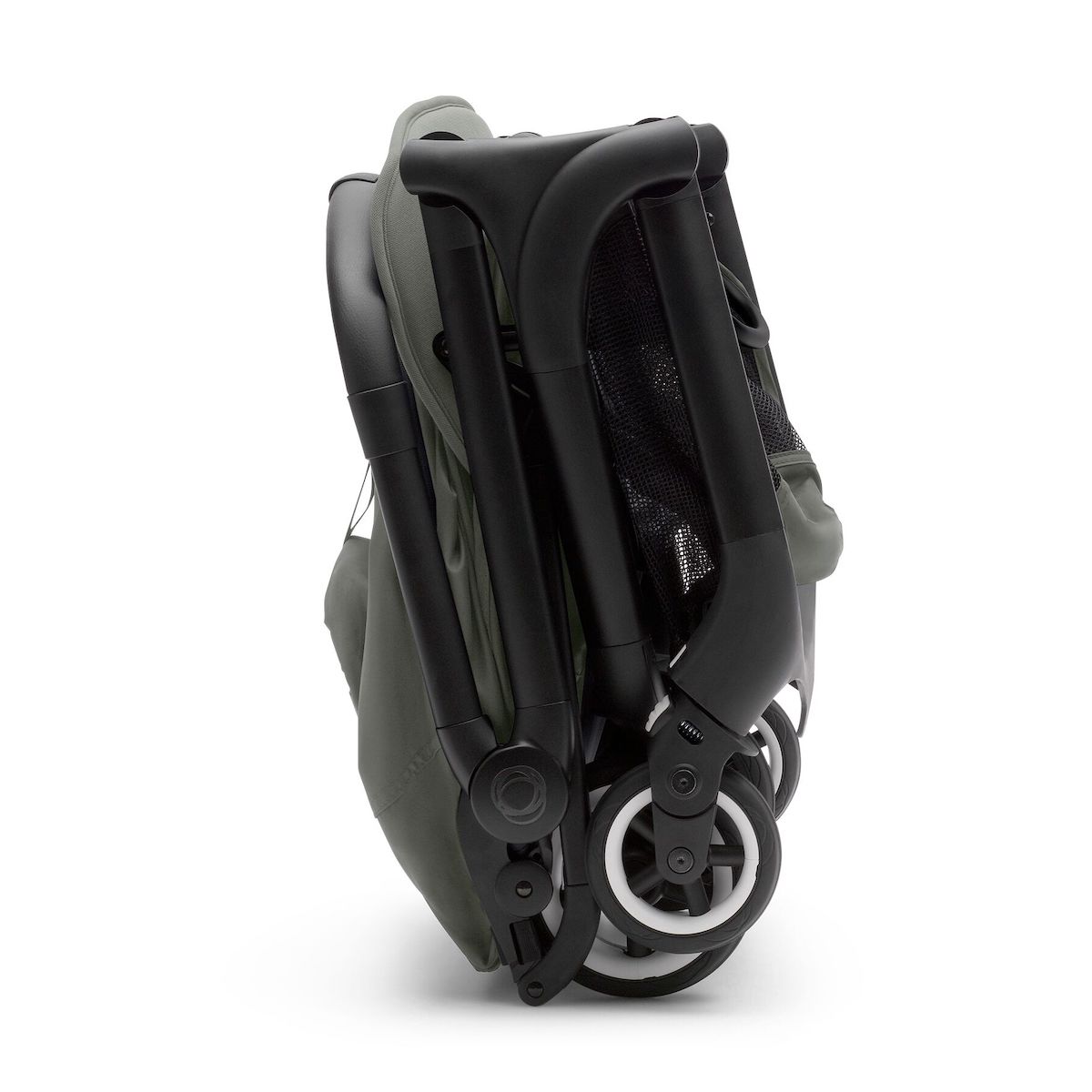 Poussette complète bugaboo BUTTERFLY noir-vert forêt-vert forêt