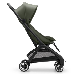Poussette complète bugaboo BUTTERFLY noir-vert forêt-vert forêt