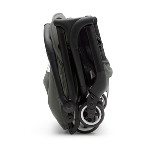 Poussette complète bugaboo BUTTERFLY noir-vert forêt-vert forêt