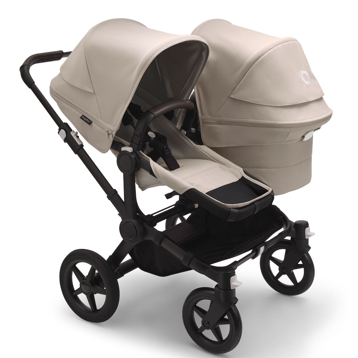 Poussette complète bugaboo DONKEY 5 MONO Black-Desert taupe