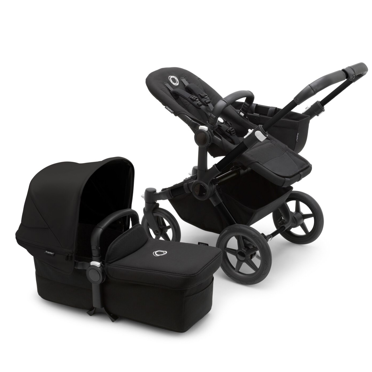 Poussette complète bugaboo DONKEY 5 MONO noir-Midnight black-Midnight black