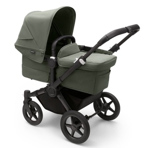 Poussette complète bugaboo DONKEY 5 MONO noir-vert forêt-vert forêt